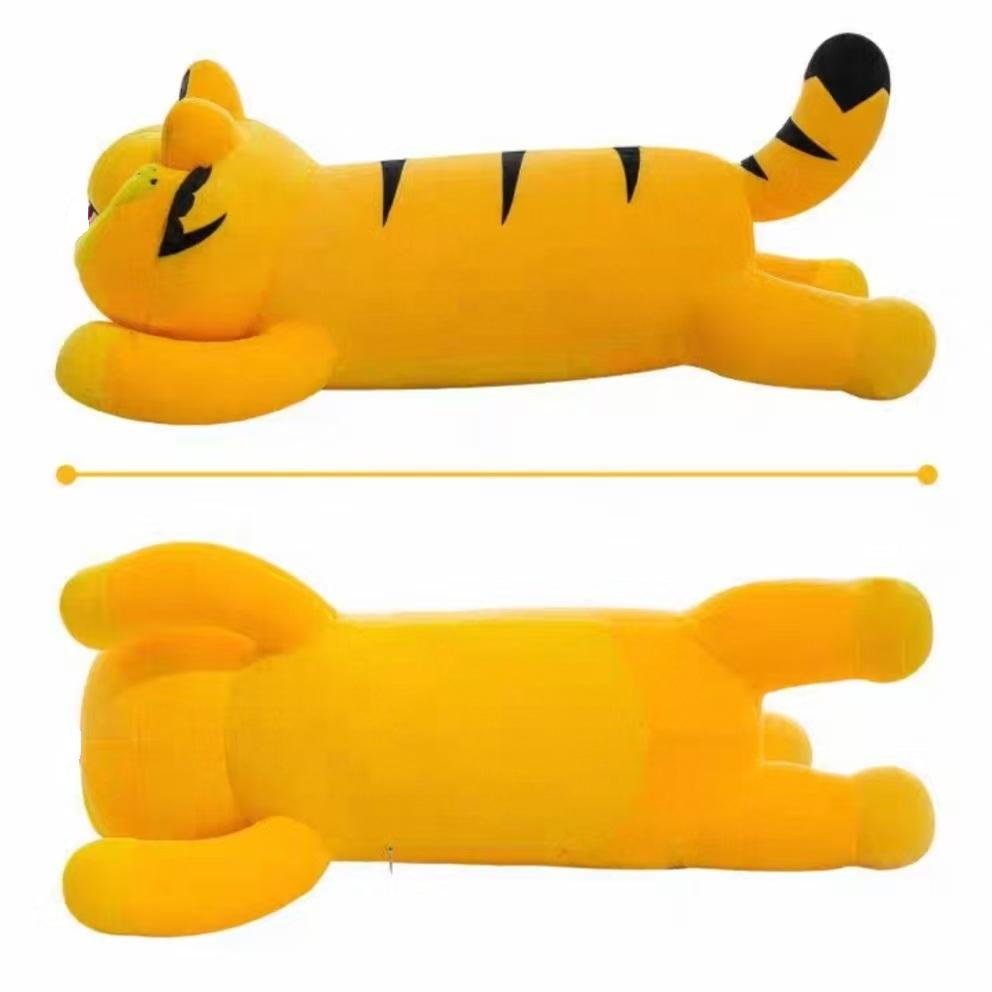 Plüschkatze Garfield 100 cm - Großes Kuscheltier für Kinder und Erwachsene