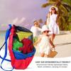 Kids' Toy Mesh Backpack for Sand Play & Storage