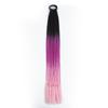 Colorful Braid Hair Extensions Rubber Bands Rainbow Braid Synthetic Wigs  Accessories Women Girls Party Cosplay Festive Dress Up