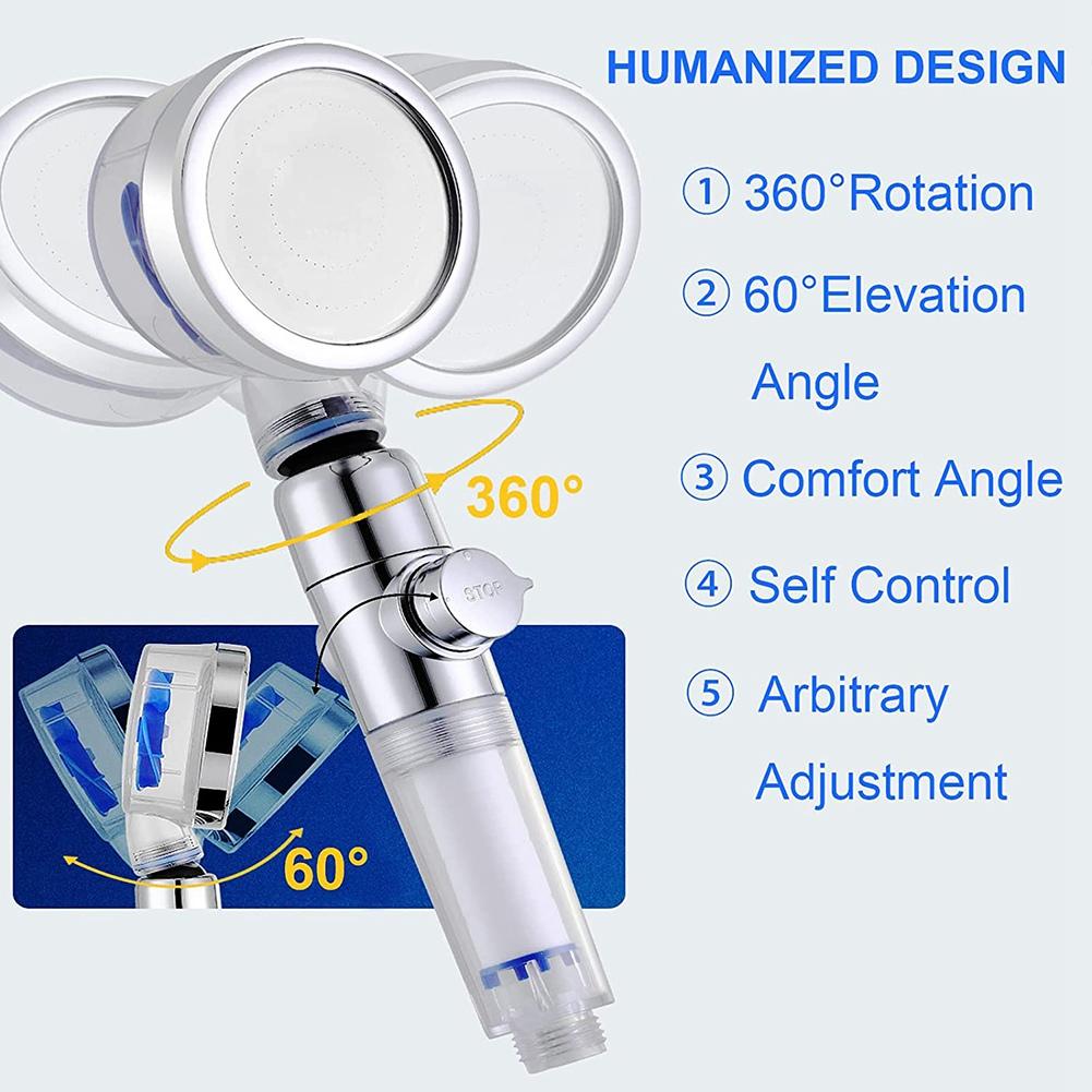 Buy Vortex Shower Head High Pressure with Filters,Handheld Turbo Spa