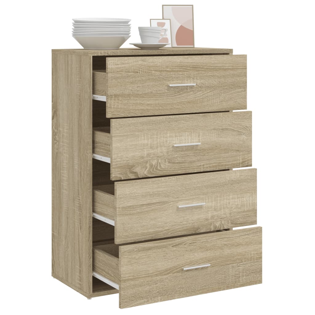 Dressoir Sonoma Eiken 60 x 31 x 84 cm Spaanplaat