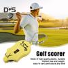 Licznik wyników golfowych Mini tracker wyników przenośny 2-cyfrowy licznik uderzeń klikacz brelok do kluczy tablica wyników sportowych na zewnątrz golfa