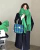 New Mohair Maillard Scarf Autumn and Winter Korean Premium Versatile Imitation Cashmere Warm Shawl