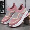 Women's Summer Casual sneaker Thick Sole Boosting Shoes Breathable Soft Comfortable Outdoor Sports Walking Shoes Free Shipping