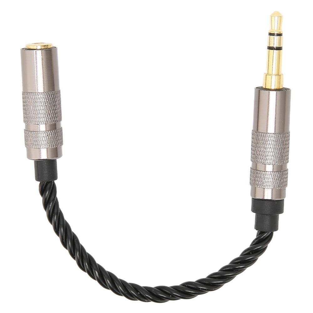 Lossless Sound 3.5 Stereo Male to 2.5 Balanced Female Adapter 4 Strands of Stranding Cable  Home