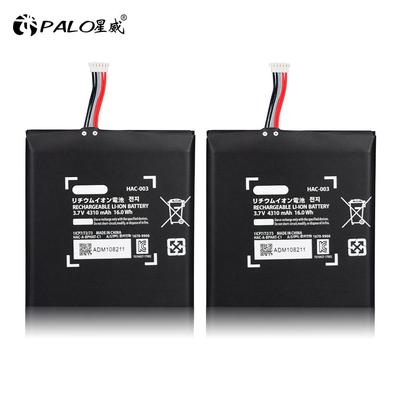 Reparación de repuesto de batería HACK-003 para consola Nintendo Switch, baterías recargables de iones de litio de 3,7 V y 4310mAh