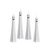 Lot de 4 bougies LED vacillantes d'Halloween avec lumière, à piles, nécessite 2 piles AA non incluses