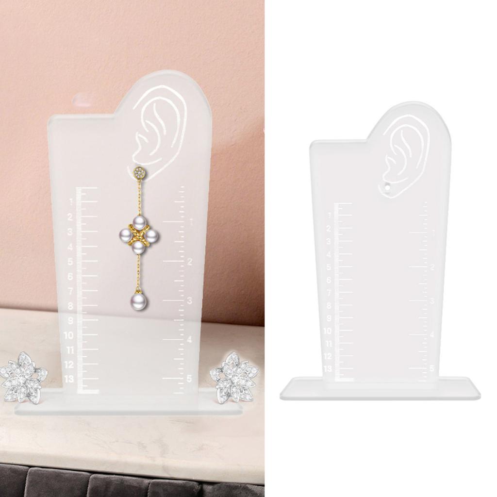 Arch Shaped Earring Display Stand Stylish Earring Display Stand Rack With Measurement For Boutique And Salon Use