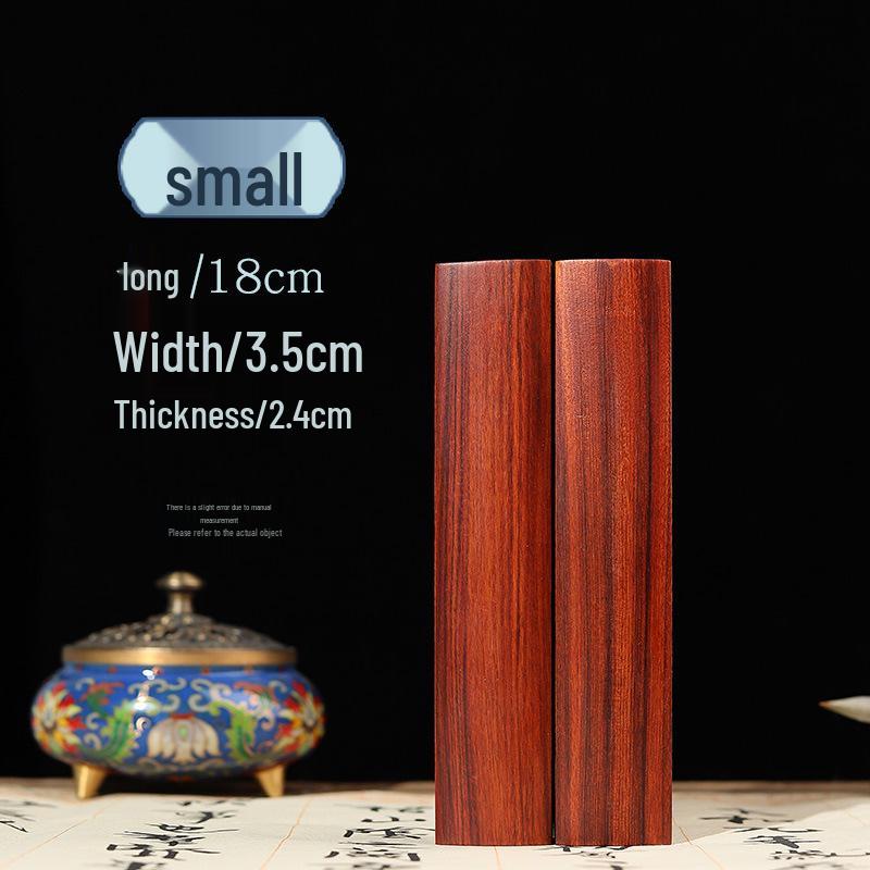 Rosewood Sandalwood Calligraphy Paperweight - Study & Classroom Decoration
