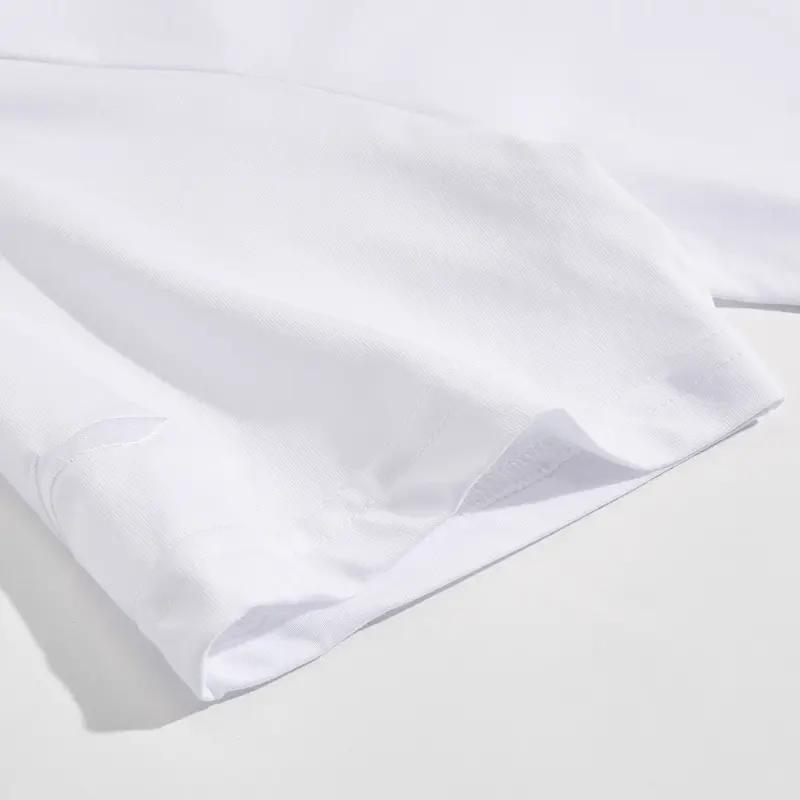 Li Ning Logo Letter Print Comfortable Breathable Versatile Round Neck Pullover Short Sleeve T-Shirt Casual Sports Set Unisex Tops YHST165-1+AKST543-3