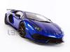AUTOart 1/18 Scale Lamborghini Aventador SVJ Metallic Blue Finished Product 79174