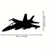 Stunning 1pc Aesthetic Wall Decoration! Retro Metal Hanging Ornament. Jet Fighter Wall Art. Metal Wall Sign. Coffee Sign. Art.