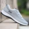 Fashion 2025 Summer Men's Breathable Mesh Running Shoes Lightweight Casual Sneakers Trendy Athletic Footwear for Jogging & Daily Use