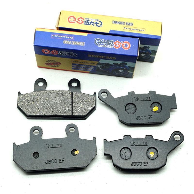 Motorcycle Front Rear Brake Pads for HONDA XRV650  Twin XRV650J 1988 XRV650A (RD03) 1988-1990 XRV 650