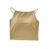 Ice Silk Strapless Camisole with Chest Pads – Women's Summer Inner & Outerwear, Backless Style