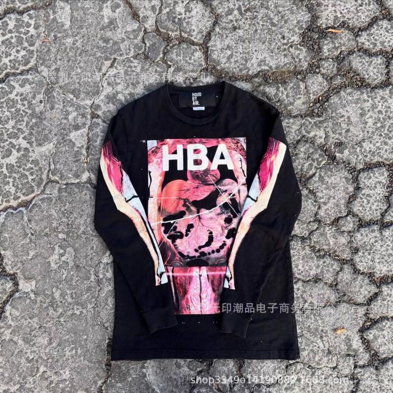 Oversized Black Hooded Sweatshirt 3D Graphic Print Streetwear Long Sleeve Casual Top