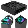 RGB Cooling Fan 3 Levels Adjustable Speed Top Cooler Fan USB Port Temperature-Controlled Cooling Fan System for Xbox Series X