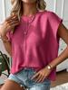 2026 Women's Casual Summer Knit Top - Versatile, Slimming, Loose Fit