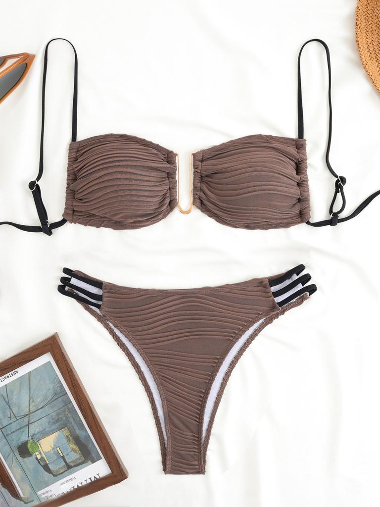 European And American Bikini Swimsuit, Three-Point Sexy And Comfortable Women'S Swimsuit, Split Swimsuit