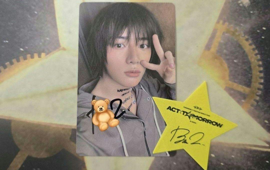 

[USED] TXT Beomgyu Autographed Trading Card