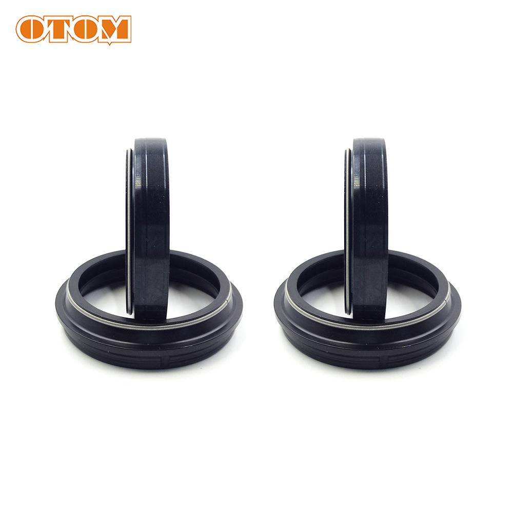OTOM Motorcycle 48mm Front Fork Damper Oil Seal Dust Sealed Ring For KTM EXC SXF HUSQVARNA FC TE 125-990 Pit Dirt Bike Accessory