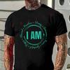 Believe In Yourself Stay Positive Motivational Moto Men's T-shirt Casual For Comfortable Shor