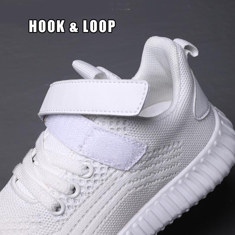 Kids Sneakers Casual Shoes for Boys Girls Fashion Breathable Non-Slip Kids Running Shoes Children Outdoor Students Mesh Flat