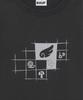 BAUF Angel Square Slim Fit T-Shirt [Charcoal]