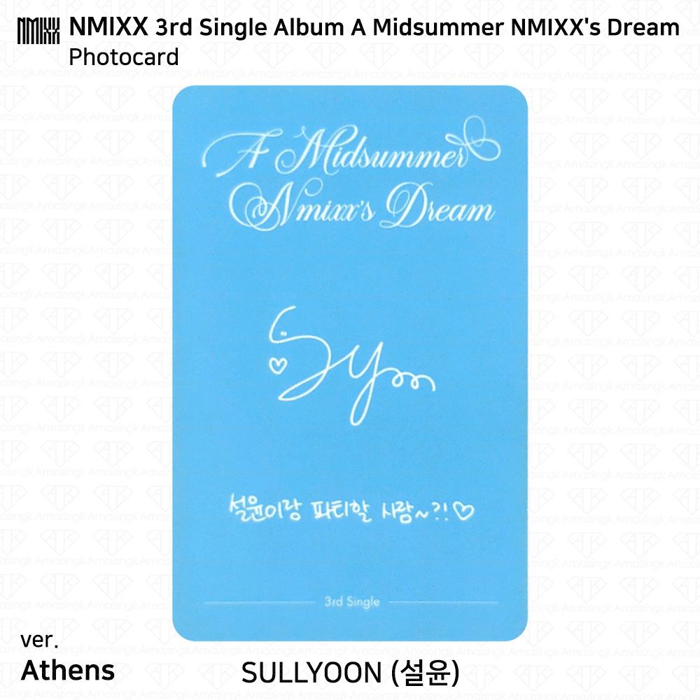 NMIXX 3rd Single Album A Midsummer NMIXX's Dream Official Photocard KPOP