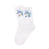 Cartoon  White Cotton Socks Unisex Breathable Sports Socks Anime Collectibles Cute Trendy Fashion Unique Birthday Gifts