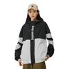 Anta Loose-Fit Casual Spliced Hooded Woven Sports Jacket Unisex Jacket Black 152218601-3