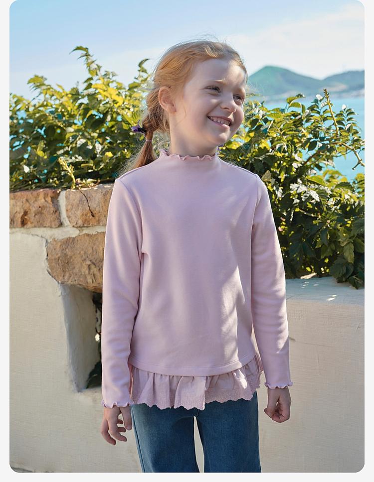 David Bella Girls' Antibacterial T-shirt