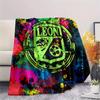Leon FC,pattern Flannel Blanket, High Quality Comfortable for All Seasons, Home Decor, Warmth and Comfort, Perfect for Gifts.