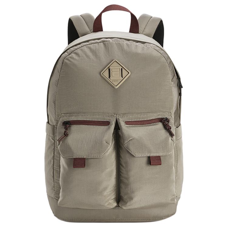 

New FILA Fabric Backpack Extra Small Unisex Beige F13M439103FLK 31.5*16.0*43.9CM