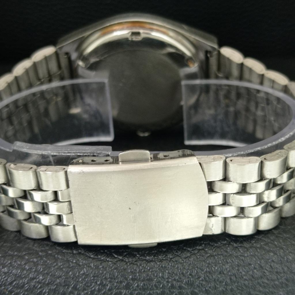 GENUINE VINTAGE SEIKO 5 AUTOMATIC 6309A JAPAN MENS GREEN DIAL WATCH A708397-1