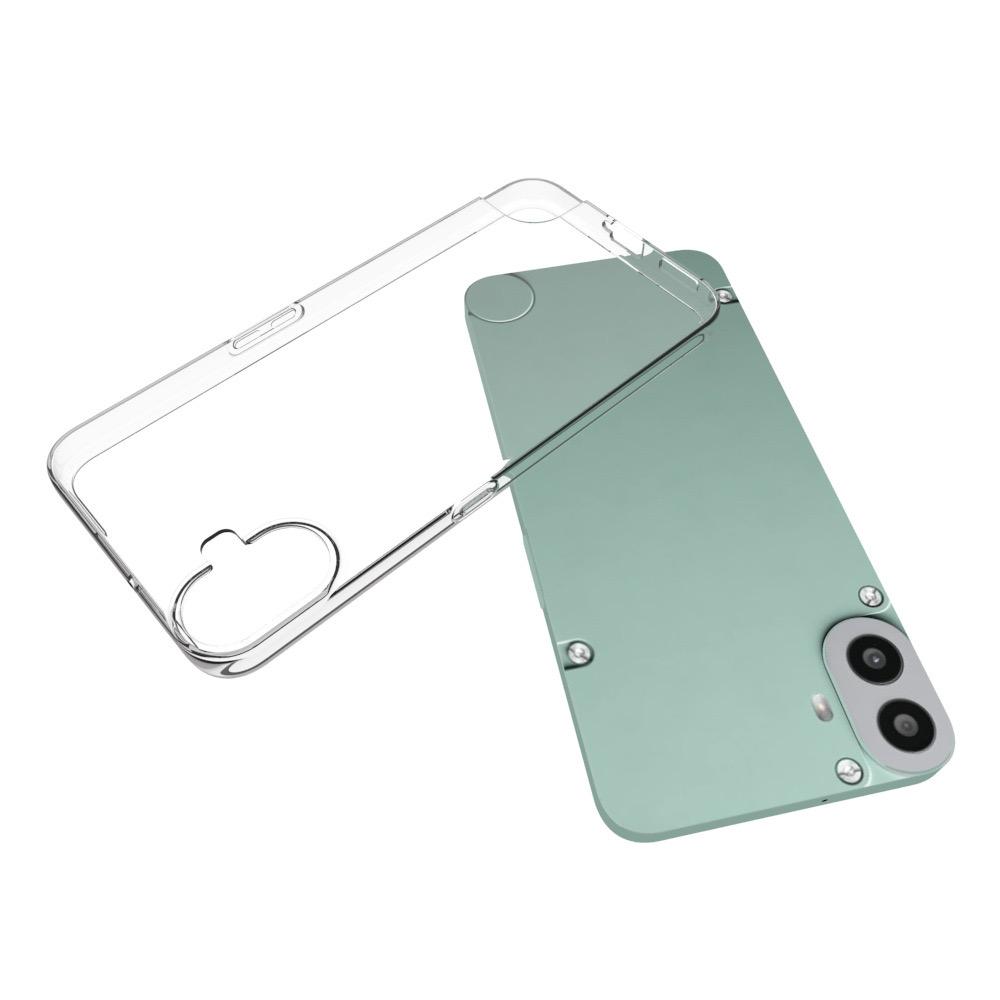 For Nothing CMF Phone 1 Case 2.0mm TPU Clear Shockproof Phone Cover (Big Rear Lens Hole)
