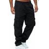 Tactical Pants Mens Cargo Work Pants With Multiple Pockets Durable Polyester For Outdoor Hiking