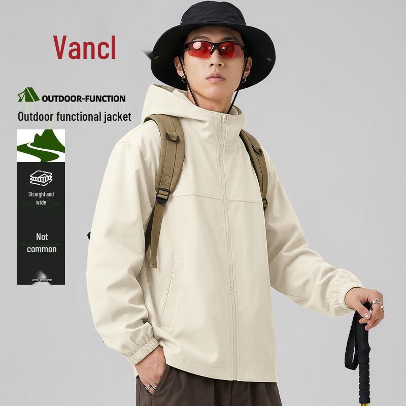 

VANCL Men s Hooded Outdoor Functional Jacket M