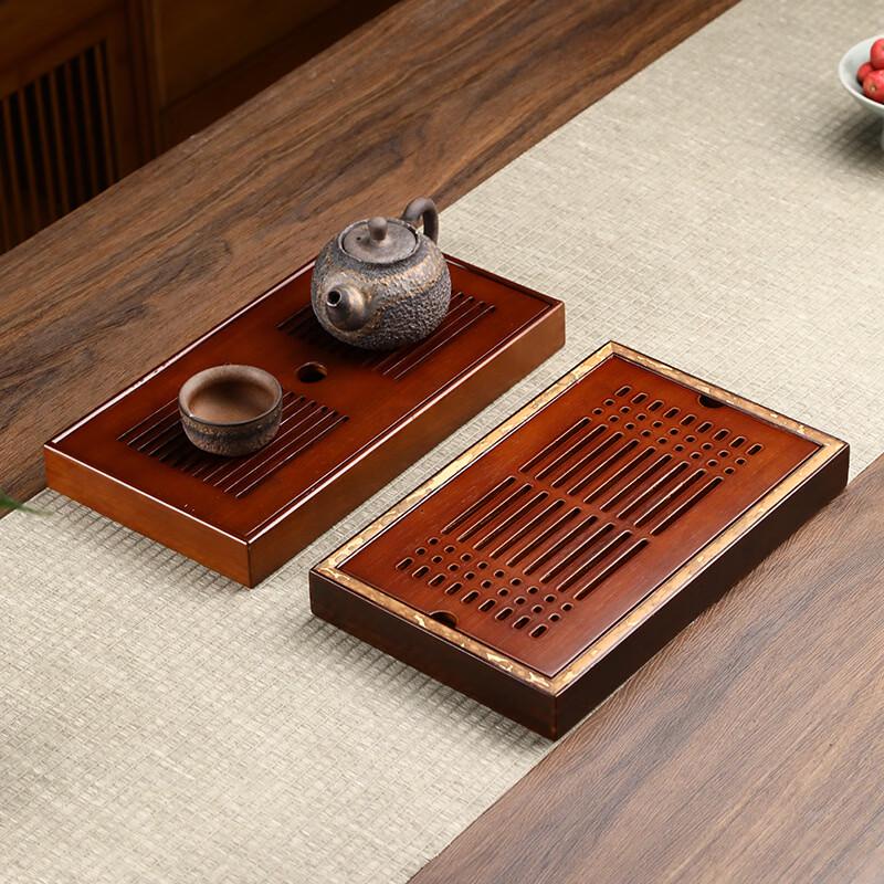 Chaxun Single-Layer Bamboo Dry Brewing Tea Tray