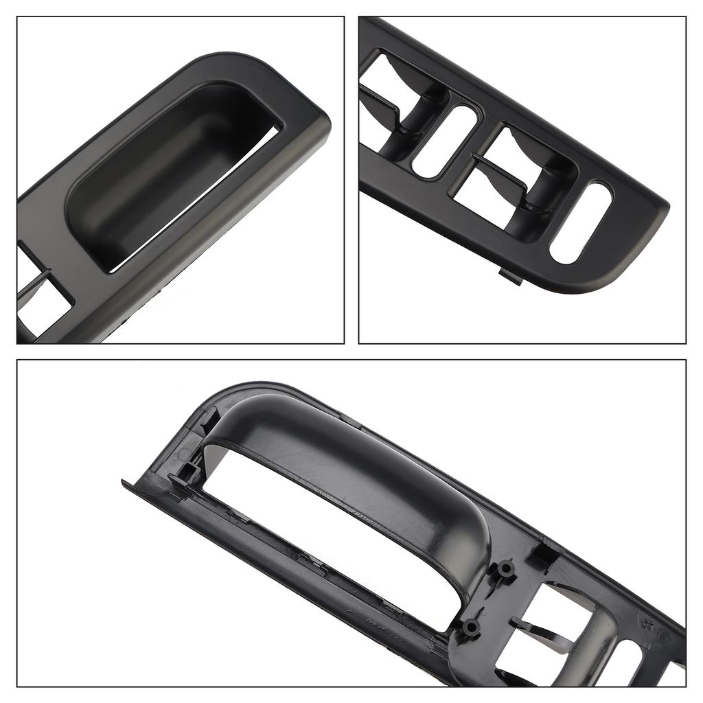 RHD Interior Door Grab Handle Cover + Switch Bezel For VW Golf MK4 Bora 1998-2005