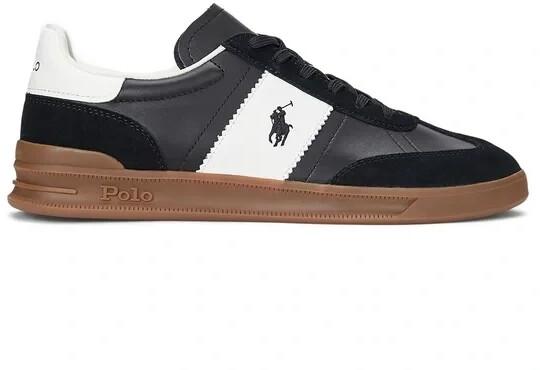 Кроссовки Polo Ralph Lauren HRT AERA Sneaker черно-белые 22321966