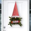 Christmas Wreaths For Front Door Gnome Garland Lighted Artificial Christmas Wreath For Home Wall Porch Mantel Fireplace Table