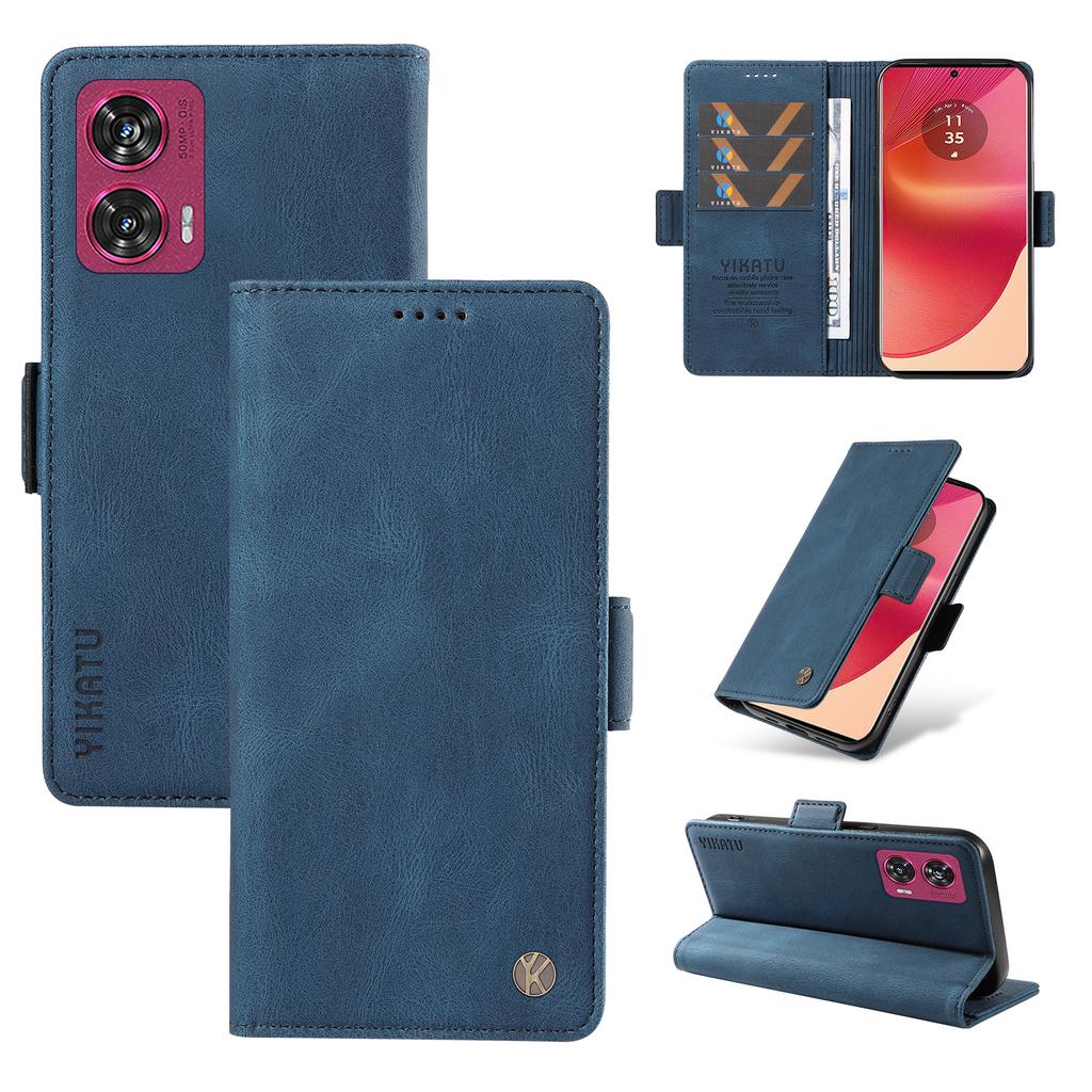 For Motorola Edge 50 Fusion 5G Phone Case Skin-Touch Leather Cover