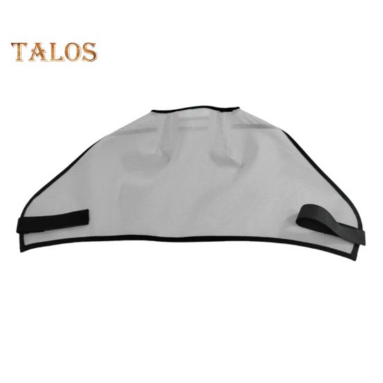 Protecție împotriva muștei calului Husă de protecție UV pentru jumătate de față împotriva insectelor dăunătoare de vară Acoperire reglabilă din plasă respirabilă pentru cal