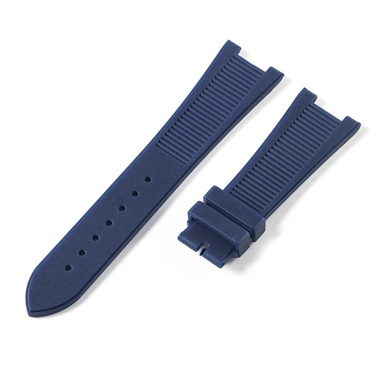 High Quality Silicone Rubber Watchband For Patek Philippe Nautilus Series 5711 5712 5980 Waterproof Watch Strap Bracelet Male 25-13mm