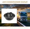 Universal Bus RV Round Air Conditioning Outlet with Honeycomb Grille 75mm 2.95''