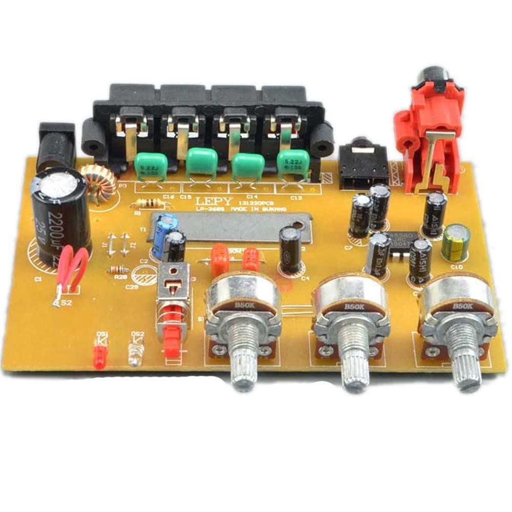 Eaglerich Stereo Amplifier Digital Amplifier Car Amplifier Power Amplifier 10W12V Small Power Amplifier High Power Boot Impact No Noise LP-268