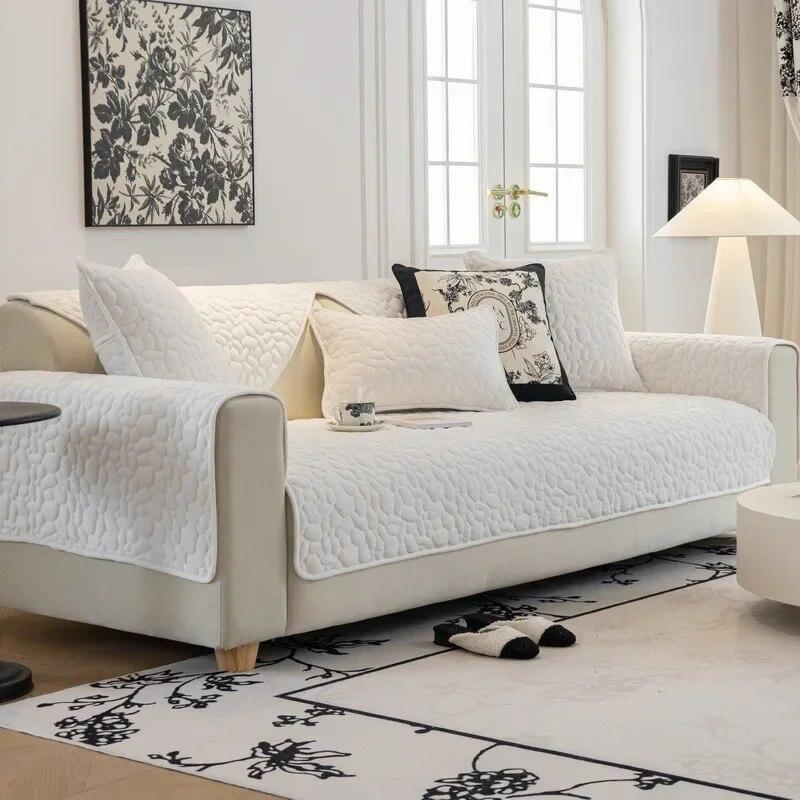 

Плюшевая подушка, нескользящий утолщенный теплый чехол для дивана, плюшевая каменная подушка для дивана, новинка зимы 70X70cm 1pc