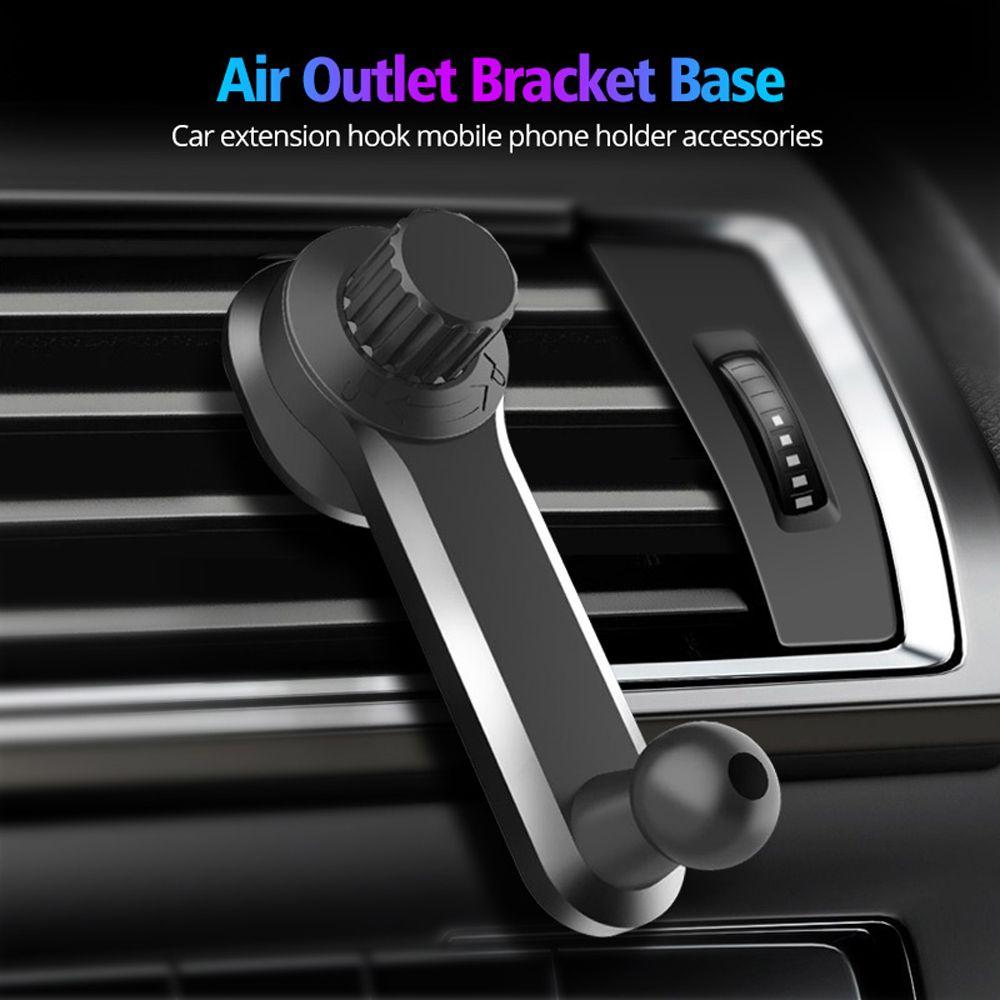 Gravity Stand 17mm Ball Head Air Outlet Clip Ball Head Car Clip Air Vent Mount Car Air Vent Clip