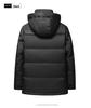 Men's Short Hooded Down Jacket - New Style, Winter Outdoor Casual, Versatile Cold Protection, Warm, Youth, Wash-Free Coat